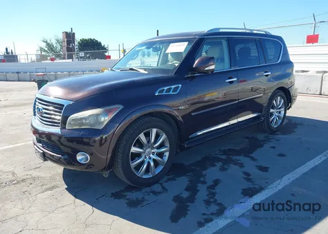 2014 Infiniti Qx80 z USA, uszkodzony, nr VIN JN8AZ2NF6E9551205